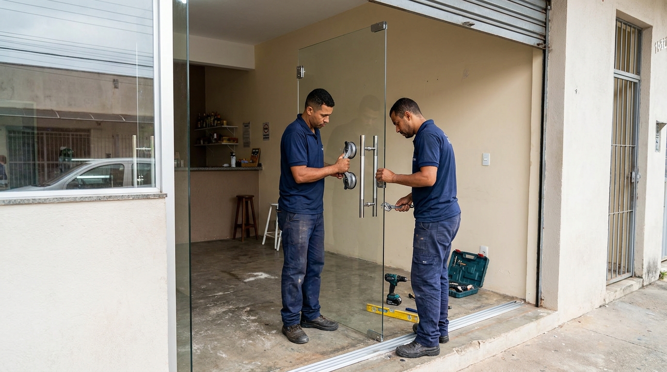 Portas em Vidro em Boa Vista‑RR