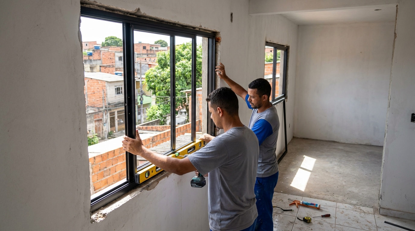 Produção de Portas e Janelas em Boa Vista‑RR