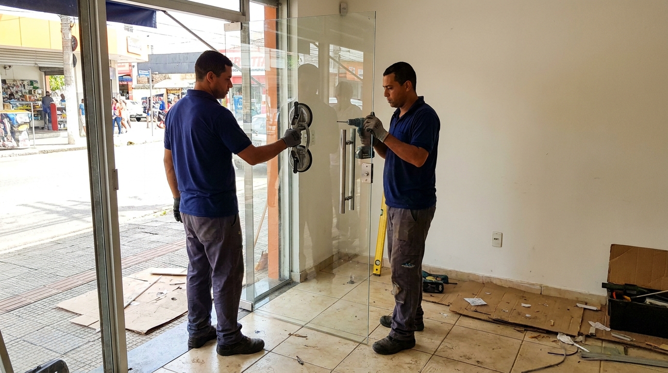 Portas em Vidro em Boa Vista‑RR