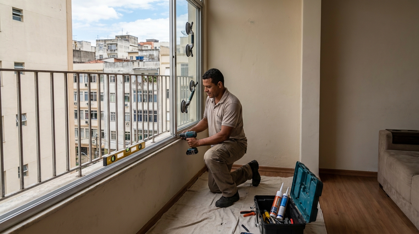 Janelas de Vidro em Boa Vista‑RR