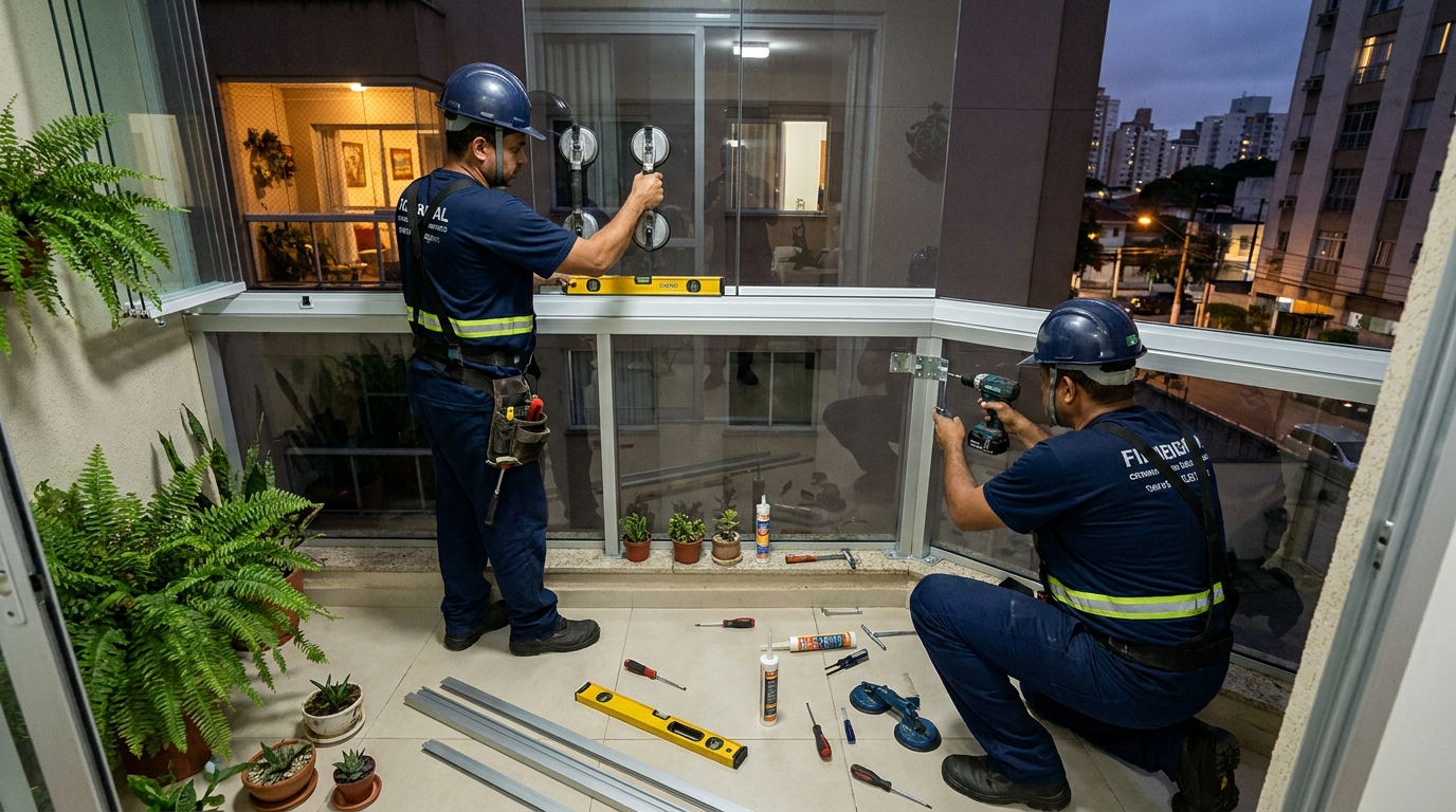 Parede de Vidro em Boa Vista‑RR